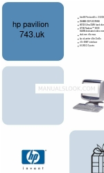 HP 742n - Pavilion - 512 MB RAM Arkusz danych