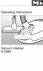 Miele Capricorn S5980 Operating Instructions Manual