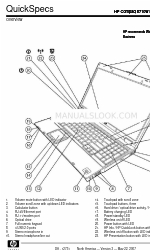 HP 8710w - HP Mobile Workstation Quickspecs