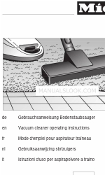 Miele HS11 Operating Instructions Manual