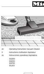 Miele SGDE0 Manual de instrucciones