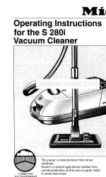 Miele VACUUM CLEANER S280I EMERALD STAR Посібник