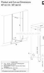 Miele F 1811 Vi Руководство по измерению