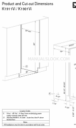 Miele Independence F1911Vi Dimension Manual