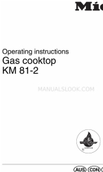 Miele GAS KM 81-2 Manual de instrucciones