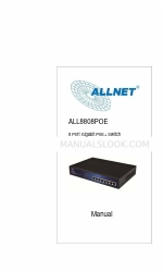 Allnet ALL8808POE Manuel