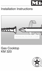 Miele KM 320 Руководство по установке