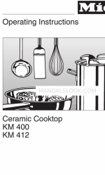 Miele KM 400 Operating Instructions Manual