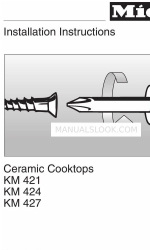 Miele Km 424 取付説明書