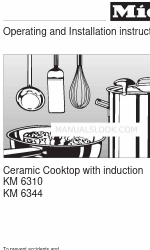 Miele KM 6344 Instrukcja obsługi i instalacji