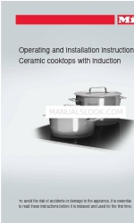 Miele KM 6395 Operating And Installation Instructions