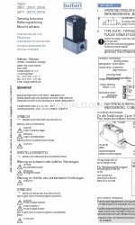 Bürkert 2865 Інструкція з експлуатації