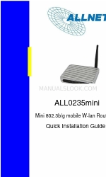 Allnet ALL0235mini クイック・インストール・マニュアル