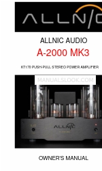 ALLNIC AUDIO A-2000 MK3 Panduan Pemilik