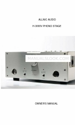 ALLNIC AUDIO H-3000V Panduan Pemilik