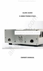 ALLNIC AUDIO H-3000V Panduan Pemilik