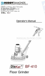 DIAKAT BF-410 Operator's Manual