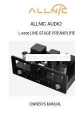 ALLNIC AUDIO L-6500 Instrukcja obsługi