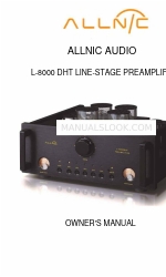 ALLNIC AUDIO L-8000 DHT Instrukcja obsługi