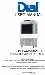 DIAL PEC-A-2200-1RC User Manual