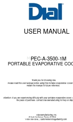 DIAL PEC-A-3500-1M User Manual