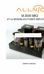 ALLNIC AUDIO M-3000 MK2 Instrukcja obsługi