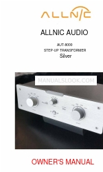 ALLNIC AUDIO Silver AUT-8000 Benutzerhandbuch