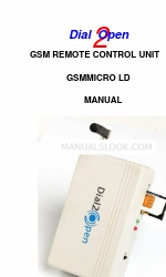 Dial2Open GSM-Micro LD 빠른 시작 매뉴얼