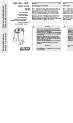 Burkert 001084 取扱説明書