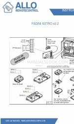 Allo RemoteControl FADINI ASTRO 43 2 Petunjuk