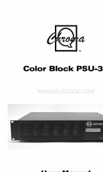 Chroma Color Block PSU30 Gebruikershandleiding