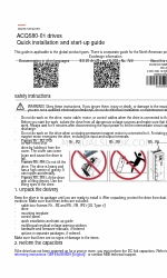 ABB ACQ580-01 Series Quick Installation And Start-Up Manual