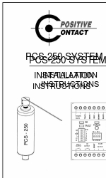 Allora Positive Contact PCS-250 Panduan Petunjuk Instalasi