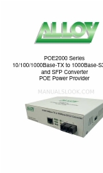 Alloy POE2000 Series マニュアル