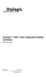 Dialogic IMG 1004 Manuale di avvio rapido