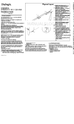 Dialogic D600JCT-1E1-120-EW Installatiehandleiding