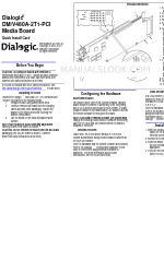 Dialogic DM/V480A-2T1-PCI Carte d'installation rapide