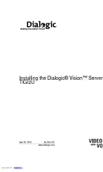 Dialogic Vision TIGI2U Instalación de