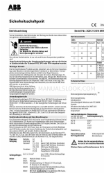 ABB C571-AC Manual de instrucciones