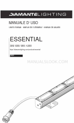 Diamante ESSENTIAL 1200 Kullanıcı Kılavuzu