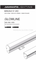 Diamante GLOWLINE 1200 Manual do utilizador