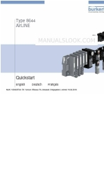 Burkert 8644 AirLINE Quick Start Manual