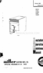 Miller 900 028 Installation And Operation Manual