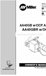 Miller AA40GB w/OCP Руководство пользователя