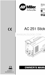 Miller AC 251 Stick Owner's Manual