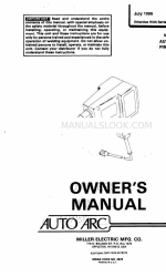 Miller Auto Arc Gebruikershandleiding