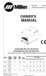 Miller Auto Deltaweld 452 Manual del usuario