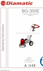 Diamatic BG-300E Instruções de funcionamento originais