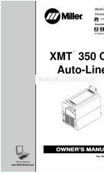 Miller Auto-Line XMT 350 OS Owner's Manual
