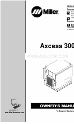 Miller Axcess 300 Owner's Manual